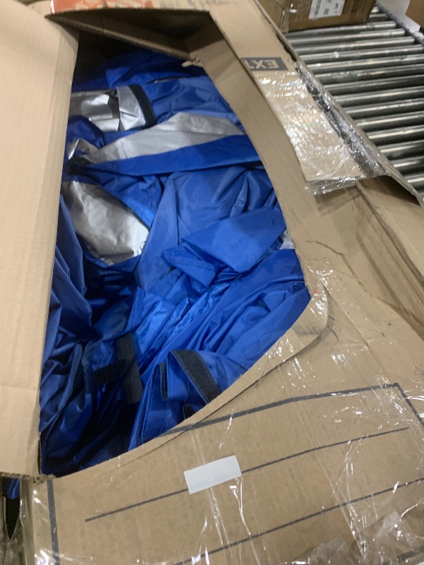 Photo 1 of 10x20 Pop Up Canopy, PeakPursuit Party Tent Outdoor Canopy with 6 Removable Sidewalls,Easy Set-up Commercial Party Tent Waterproof for Wedding,Outdoor Pergola for Backyard (Blue)