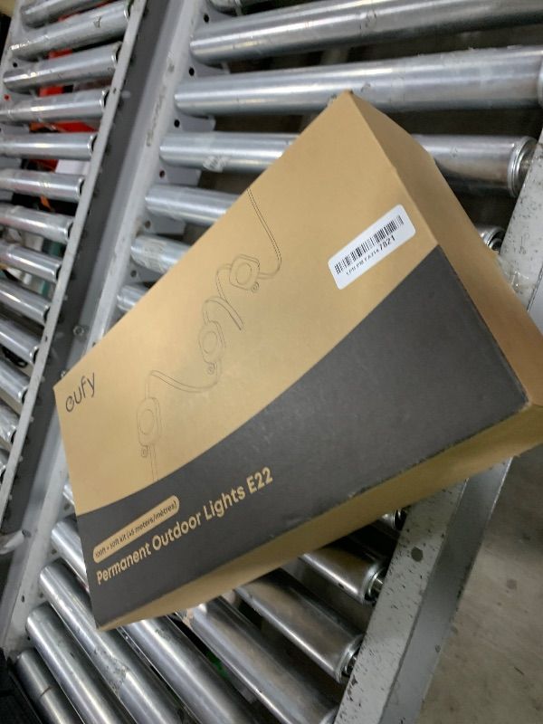 Photo 1 of eufy Permanent Outdoor Lights E22, 100ft with 60 Triple-LED Lights, Smart RGBWW for Christmas, Daily and Holiday, IP67 Waterproof, AI Lighting Themes for Christmas Decorations, Links with Cameras
