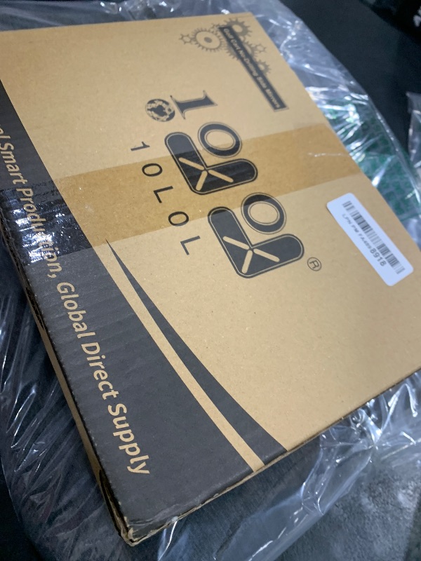 Photo 1 of 10L0L Golf Cart Mirror, No Drilling Extra Large Side View Mirror Universal for Yamaha, Club Car, EZGO, Folding Side Rear View Mirrors Adjustable 180 Degree