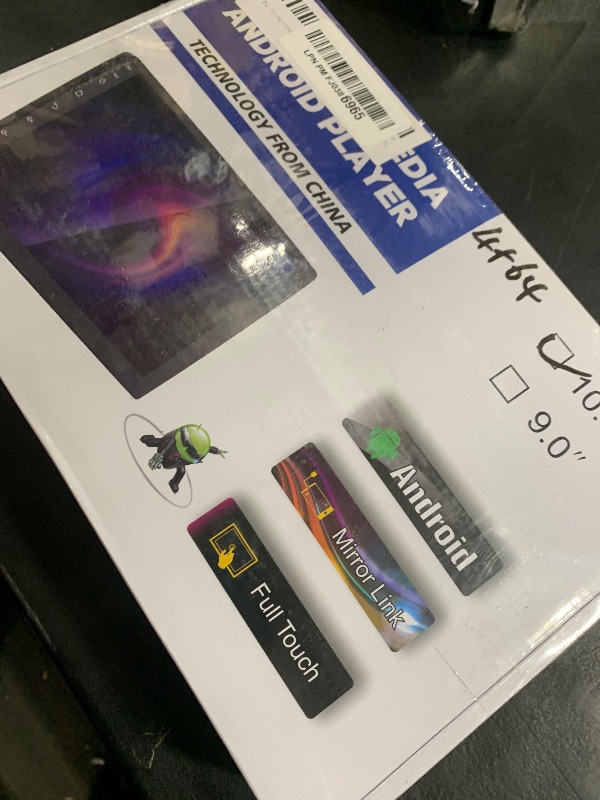 Photo 1 of 10inch 8Core 4+64GB QLED Full Touch Screen Android Car Radio Audio Video Stereo Player for Double Din Raido with CarPlay Android Auto 4G&WiFi DSP FM&AM BT MirrorLink Split Screen PIP GPS Navigation