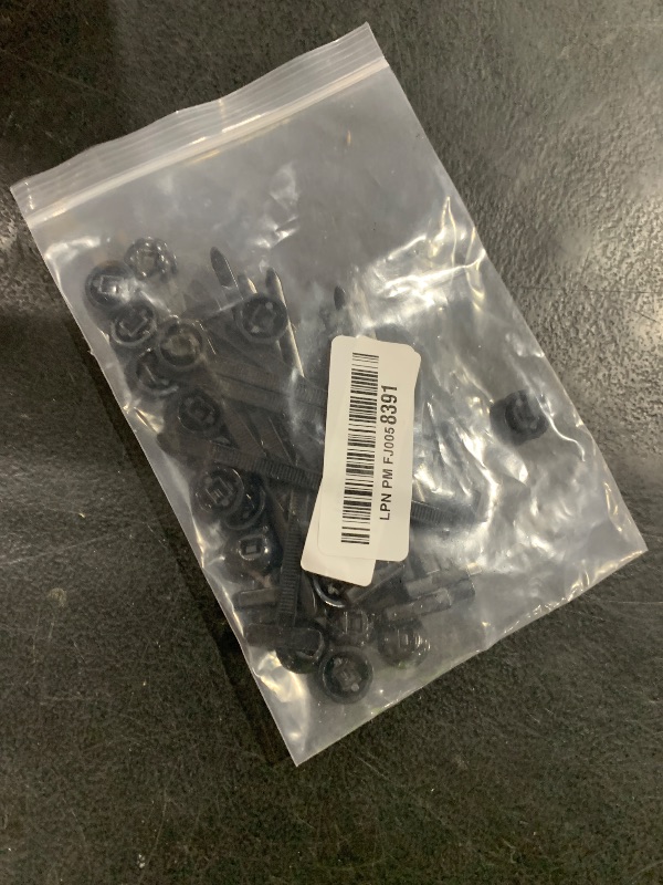 Photo 1 of 100PCS Nylon Universal Cable Tie Buckle 2026 Upgrade Multipurpose Plastic Cable Ties Tool Heavy Duty Self Locking Nylon Zip Ties UV Resistant Black Zipties for Car Daily Repair (20PCS)