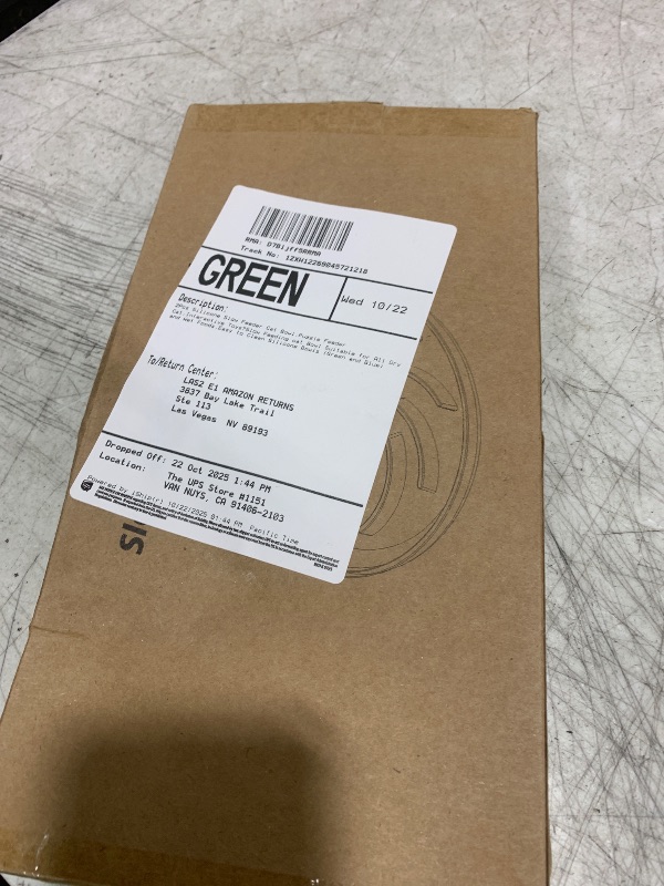 Photo 1 of 2Pcs Silicone Slow Feeder Cat Bowl,Puzzle Feeder Cat,Interactive Toys?Slow Feeding cat Bowl Suitable for All Dry and Wet Foods,Easy to Clean Silicone Bowls (Green and Blue)