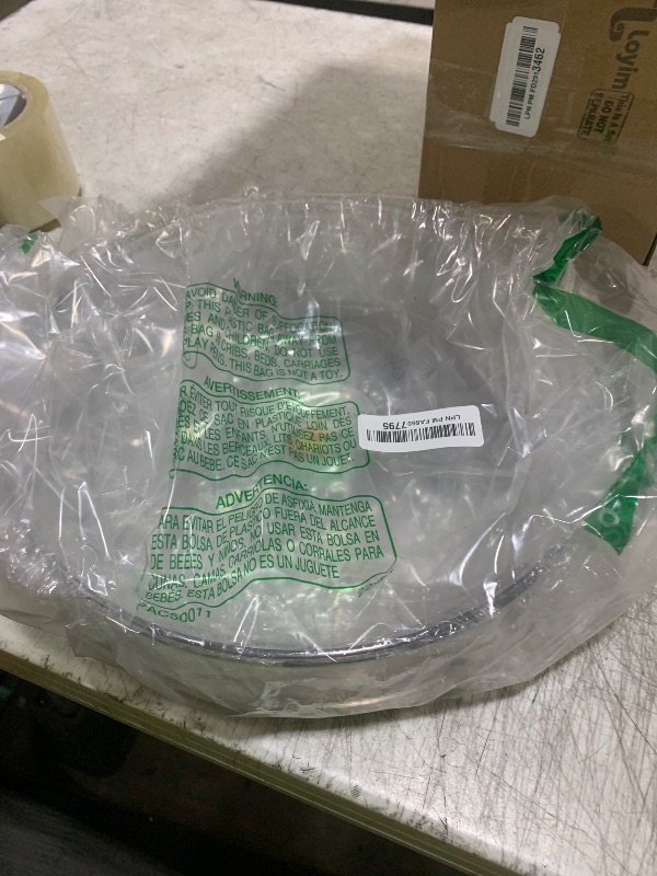 Photo 1 of 2 Packs 11.8" Ice Chilled Serving Tray with Lid and Compartments – Cold Party Platter for Fruit, Vegetables, Seafood, Appetizers, Shrimp Cocktail, Dips – Charcuterie Board for Parties (2)