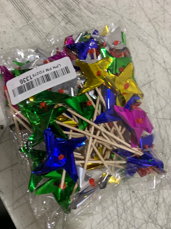 Photo 1 of 100 PCS Multicolor Pinwheel Picks, 4 Inch Cocktail Picks & Food Toothpicks, Cocktail Picks for Birthdays, Celebrations, Fruit, Drinks, Appetizers, Sandwiches, Charcuteries & More