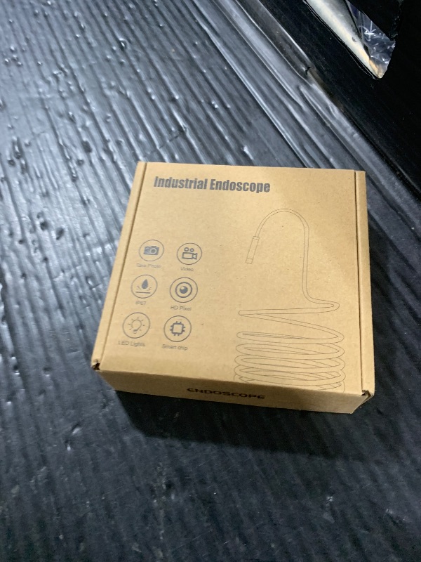 Photo 1 of [Dual-Lens] Endoscope Camera with Light, 1920P HD Borescope with 8+1 Adjustable LED Lights, IP67 Waterproof Inspection Camera 16.5FT Semi-Rigid Snake Cord for iOS & Android (2 Interface)