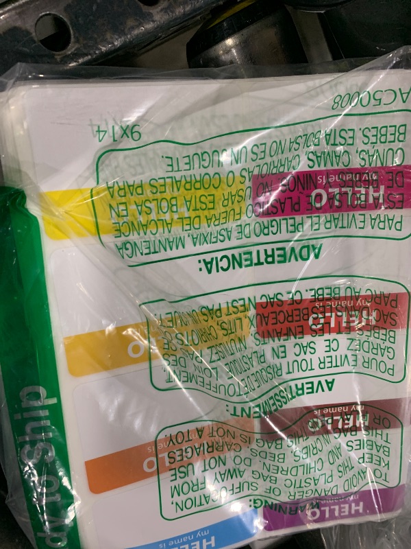 Photo 1 of "Hello I am" sticker pack