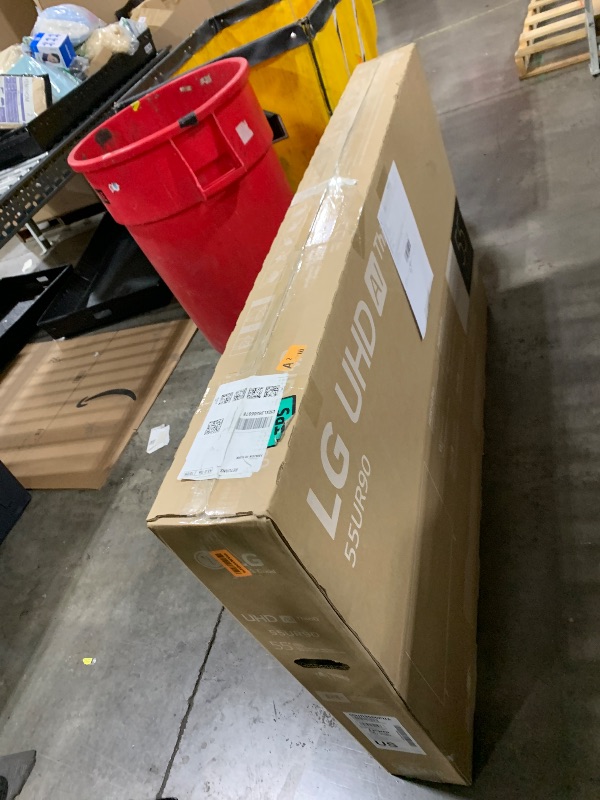 Photo 1 of *FOR PARTS ONLY* LG 55-Inch Class UR9000 Series Alexa Built-in 4K Smart TV (3840 x 2160),Bluetooth, Wi-Fi, USB, Ethernet, HDMI 60Hz Refresh Rate, AI-Powered 4K