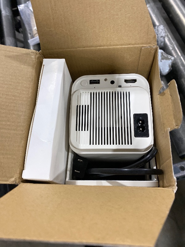 Photo 1 of [Netflix Licensed] Smart Mini Projector 320ANSI Native 1080P 4K Support with Official Apps, Portable Projector with WiFi and BT for Home Theater/Outdoor/Bedroom HY320 NTV