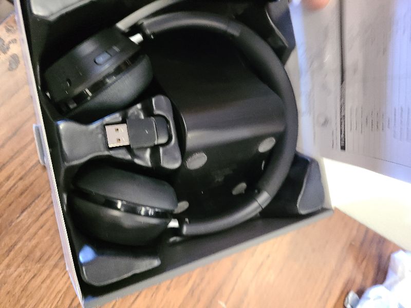 Photo 1 of (Upgraded Version) Wireless Headset, Bluetooth Headset with Noise Cancelling Microphone, Best Headphones with Mic Mute & USB Dongle for PC/Computer/Laptop/Cell Phones/Remote Work/Call Center