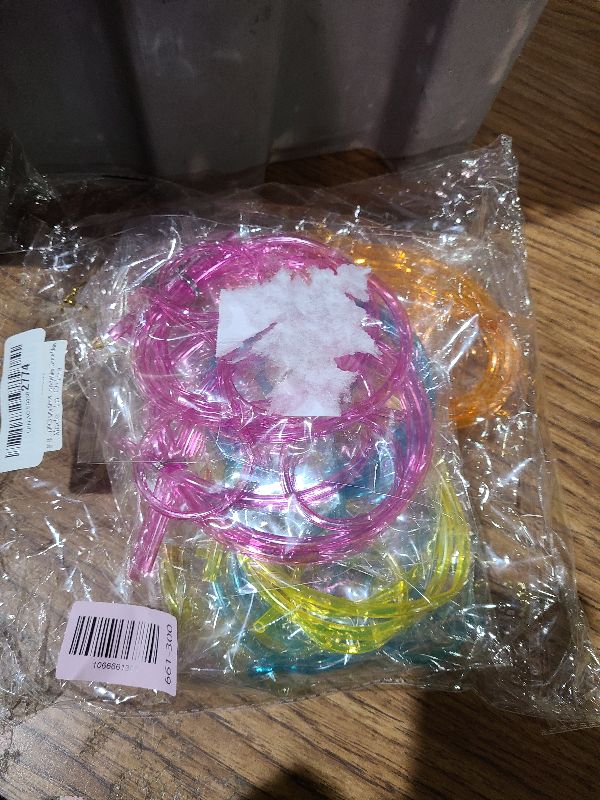 Photo 1 of 10PCS Silly Straw Glasses - Novelty Crazy Loop Straws Eyeglasses for Party Decorations - Fun DIY Eye Glasses Plastic Party Drinking Straws for Birthday Parties Supplies, DIY Fun Activities, Game Ideas