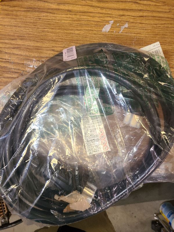 Photo 1 of 13FT 50 Amp Generator Extension Cord, SS2-50R to 14-50P Short Power Cord for Transfer Switch & Generator Inlet, Heavy Duty Outdoor Generator Cable, Black