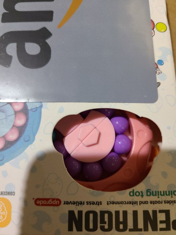 Photo 1 of Magic Bean Puzzle Toy, Rotating Magic Bean & Fidget Cube 2-in-1, Rotating Magical Cube Fidgets Gift for Kids Boys Girls Age 3+, 5-7, 8-12, Brain Teaser Fingertip Toys for Teens Adults