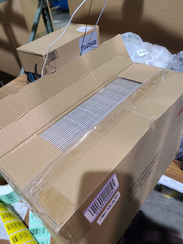 Photo 1 of 10x7x4 Shipping Boxes Set of 40, 3 Layers E Watts White Corrugated Cardboard Small Business Packing Box for Mailing, Moving