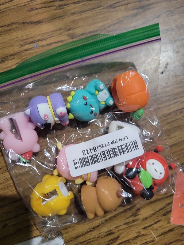 Photo 1 of 12 Pcs Cute Pencil Sharpeners, Manual Small Animal Pencil Sharpeners Bulk for Classroom School Supplies Home Office