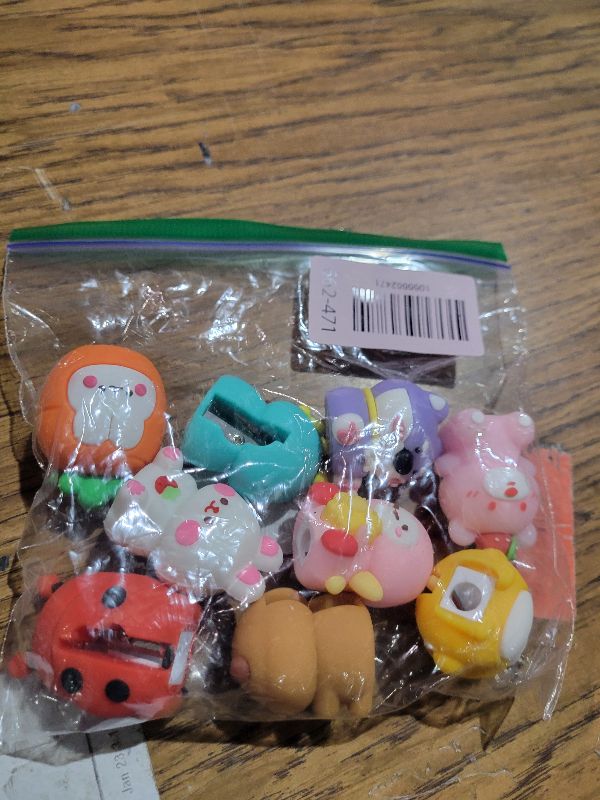 Photo 1 of 12 Pcs Cute Pencil Sharpeners, Manual Small Animal Pencil Sharpeners Bulk for Classroom School Supplies Home Office