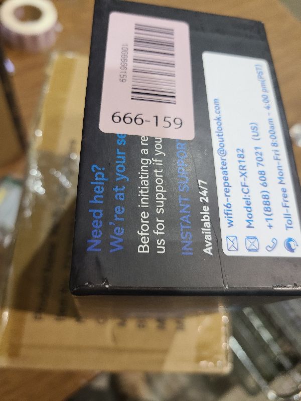 Photo 1 of 10X Faster WiFi 6 Extender