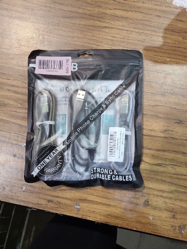 Photo 1 of [Apple MFi Certified] iPhone Charger Fast Charging 3-Pack 3FT Lightning Cable Nylon Braided iPhone Charger Cord Compatible with iPhone 14 13 12 11 Pro Max XR XS X 8 7 6 Plus SE iPad and More 3FT