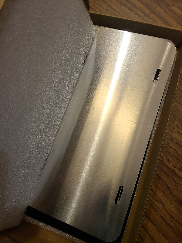 Photo 1 of 10 Pack 0.45mm Blank Automotive License Plate Plates Tag for Custom Design Work