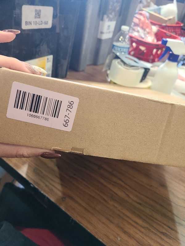 Photo 1 of 10 Pack Reusable Shopping Bags - 14.9x12.6x9.4 Inth Bulk Tote Bag for Grocery with 5 Pack Thick Plastic Bottom can Hold 50 Lbs, Foldable & Durable with Reinforced Handles