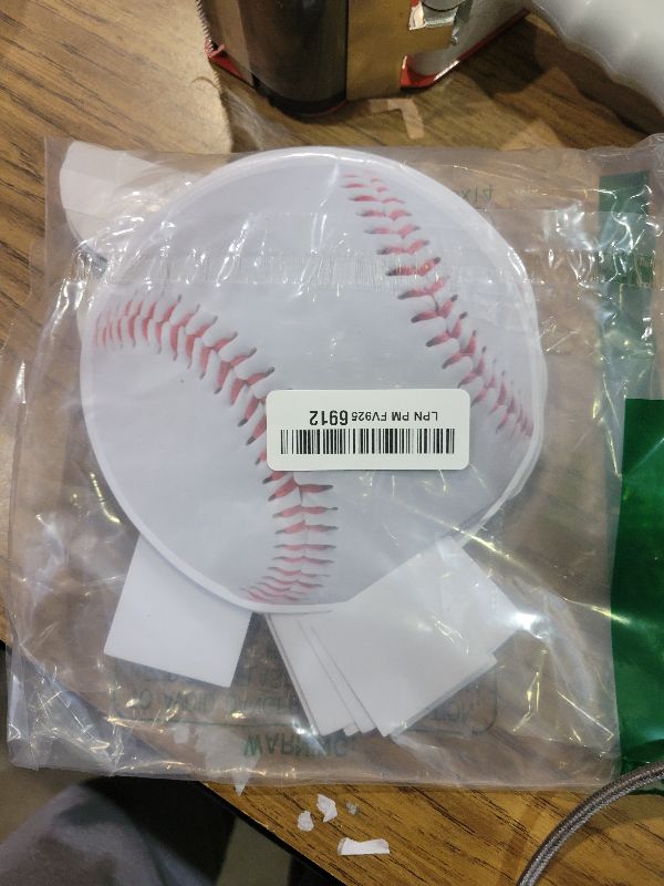 Photo 1 of 12pcs Baseball Centerpieces for Tables, Baseball Party Honeycomb Decoration Sports Themed Birthday Gameday Decors for Parties Table Toppers & Party Favors