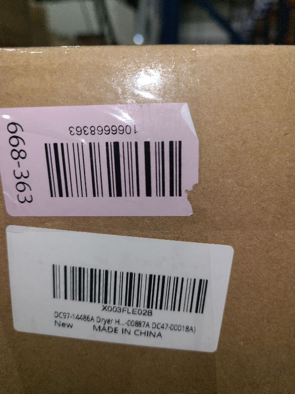 Photo 1 of ?Upgraded? DC97-14486A Dryer Heating Element Assembly for Samsung DV45H7000EW/A2 DVE50R5200W/A3 DVE50R5400V/A3 DVE50M7450W/A3 DV40J3000EW/A2 DV42H5200EP/A3 DV42H5200EW/A3 DV48H7400EW/A2