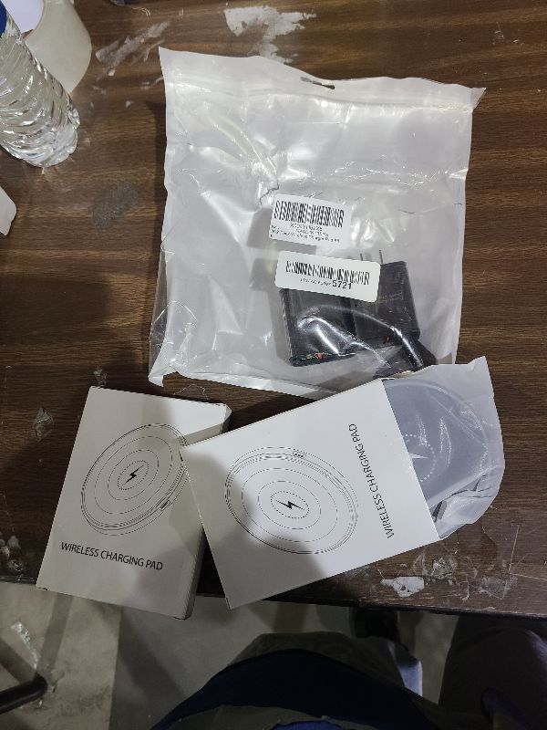 Photo 1 of 15W Wireless Charger for Motorola Fast Charging Pad for Moto G Power(2026)/Stylus(2025)/Edge+/Edge 70/Razr+/60 Ultra, 2Pack Android Wireless Charging Station for Pixel 10, Samsung S26 S25,with Adapter