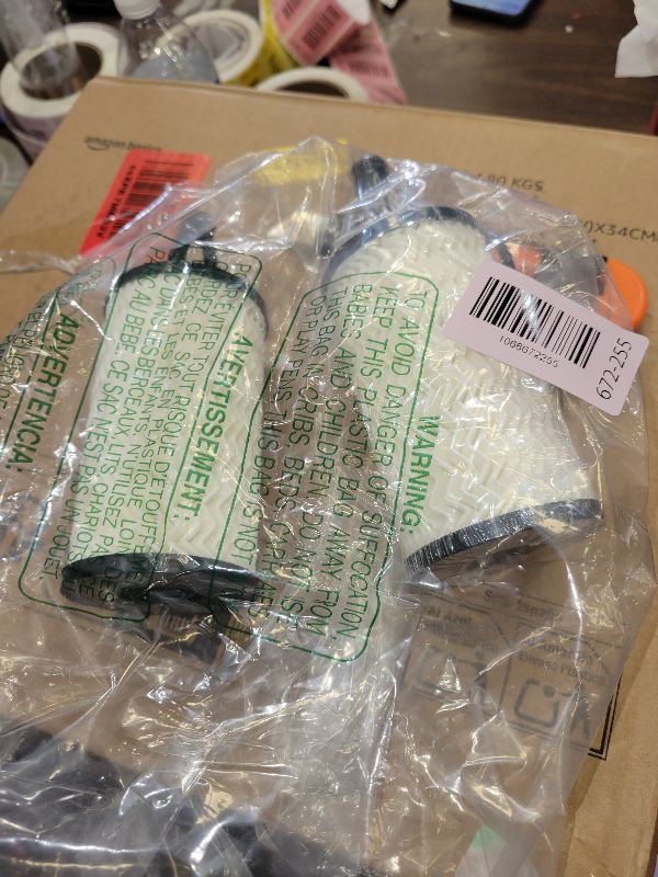 Photo 1 of 2 Pcs Engine Oil Filter Compatible With Mercedes-Benz Vehicle C, CLS, E, CLE, S, ML, SL Series, Replace #2761800009