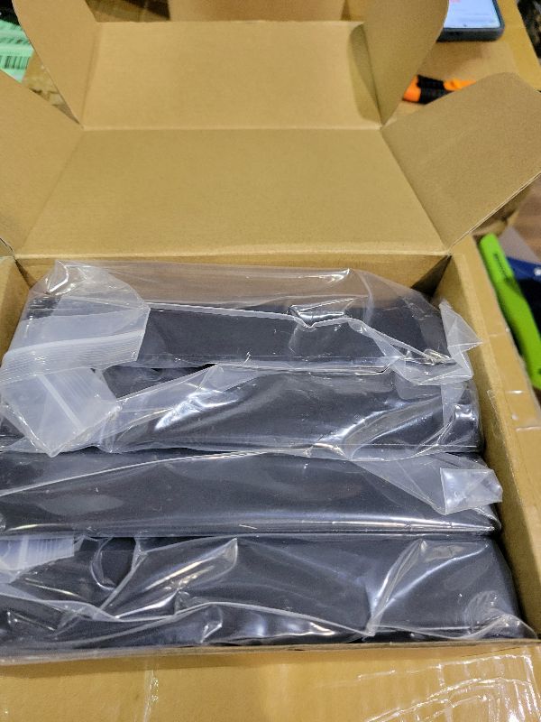 Photo 1 of 2Pack 3.5"x 3.5" Aluminum Deck Post Base Cover, Split Post Cover Skirts for Deck Railings?Stairs?Porches Black