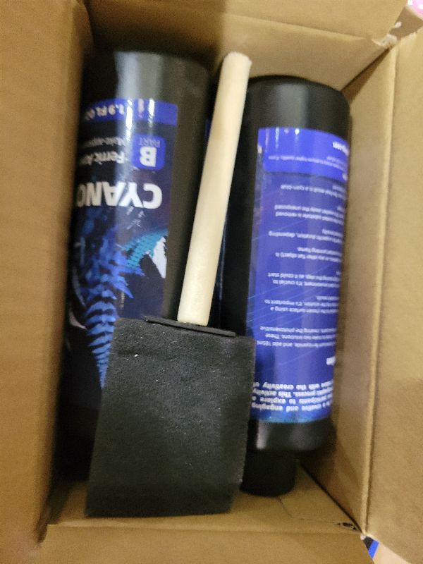 Photo 1 of 16oz Art Cyanotype Chemicals Kit for Photographic Blueprints, Cyanotype Sensitizer Dye Powder, Sun Printing Kit for Paper, Fabric, Wood, Leather, Canvas, Pre-Coated Paper for Creative Projects