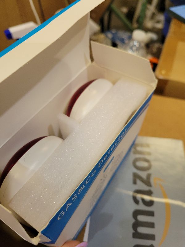 Photo 1 of 2 Packs Gas & Carbon Monoxide Detectors - Plug in Carbon Monoxide Detector & Propane, Natural Gas Detector, CO Monitor Alarm & Explosive Gas Detector Alarm for Home,RV
