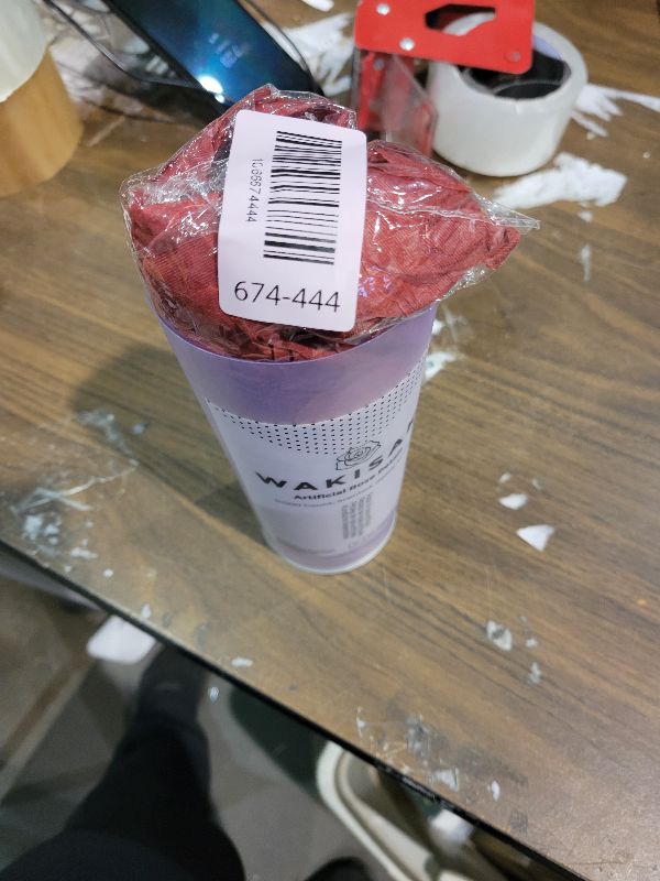 Photo 1 of (Pre-Separated, Scented) WAKISAKI Artificial Silk Rose Petals for Wedding Flower Petals for Romantic Special Night, for Proposal, Anniversary (1,000 PCS, Dark Red)