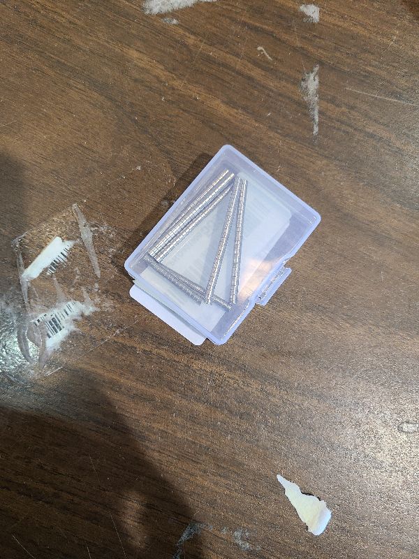 Photo 1 of 200Pcs Small Magnets, 3x2 mm Mini Tiny Round Magnet, Micro Neodymium Magnets for Crafts, Miniatures, Refrigerator, Whiteboard