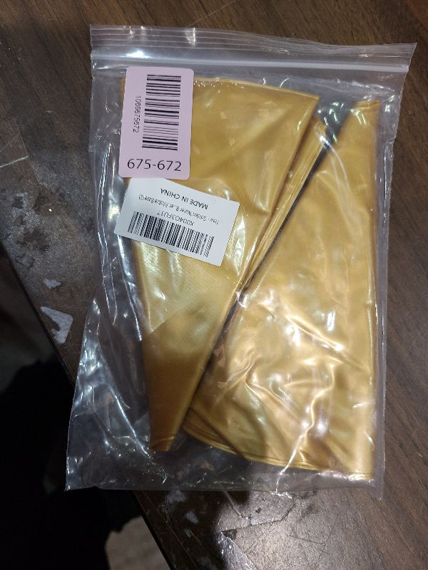 Photo 1 of 2 Pcs Golden Water Bag for Arch Stands Base, Balloon Arch Base Weights, Heavy Weight Water Bag for Wedding Birthday Party Arch Backdrop Stand, Metal Arch Frame, Thickened Water Fillable Base