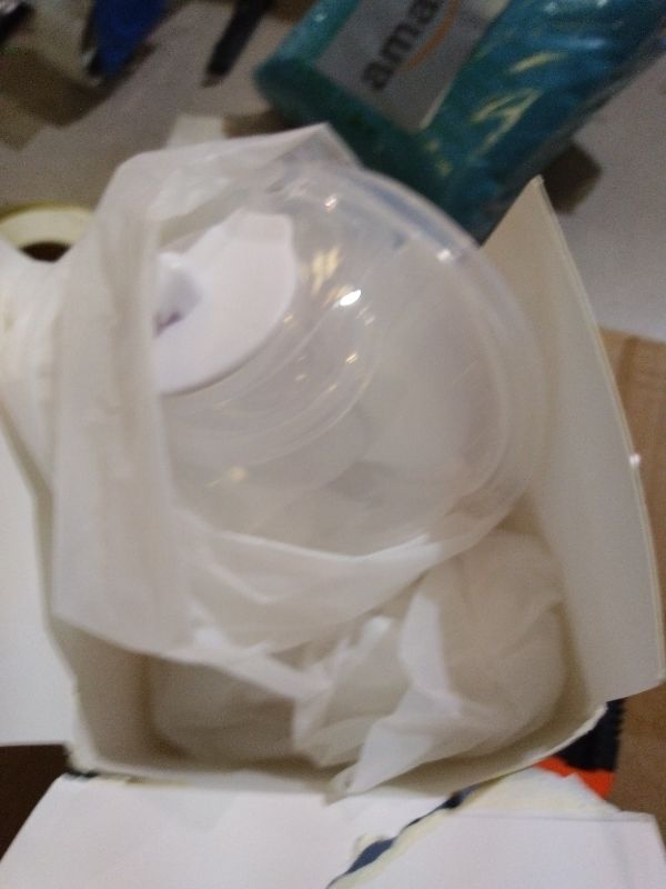 Photo 1 of 19mm CaraCups Wearable Milk Collection, Hands-Free Collection Cups Compatible with Spectra S1/S2/9 Plus/SG, Fit for Medela/Lansinoh/Zomee, 99.9% Separable Electric Breast Pumps, 2PC