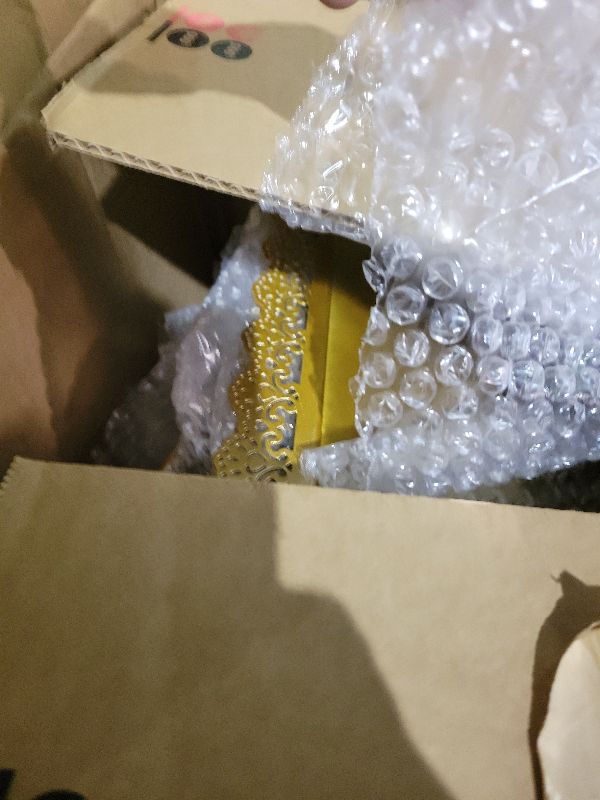 Photo 1 of 11 Pcs Gold Cake Stand Set for Wedding, Dessert Table Display Set for Birthday, Metal Square Serving Trays for Candy, Cupcake Pop Stand Holder Tower with Round Base for Celebration, The Platters for Party