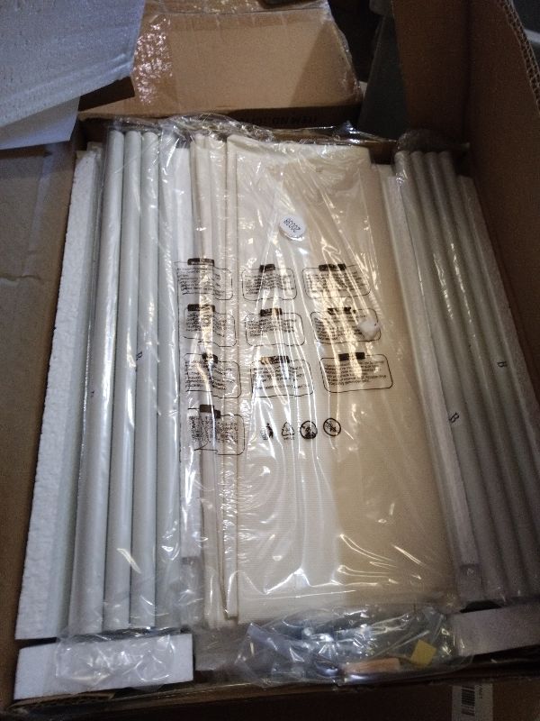 Photo 1 of 2 Tier Small White Shoe Rack For Closet, Stackable Shoe Shelf Organizer for 9 -12 Pairs of Shoes, Small Shoe Storage Organizer for Entryway, Hallway, Garage,Living Room, Bedroom, Size 28.5"* 11" * 13"