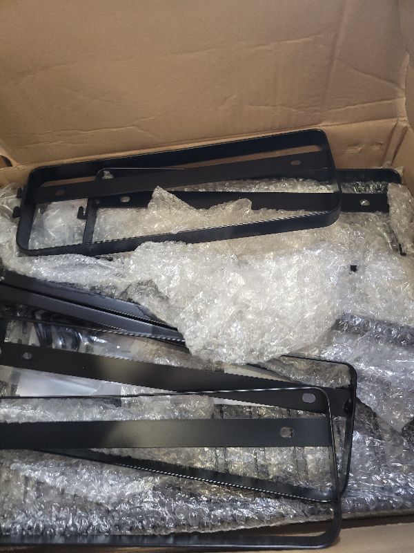 Photo 1 of 19"- 30" Expandable Hanging Pot Rack, 2 Tier Heavy Duty Wall Mounted Pots and Pans Organizer with 10 Hooks and 5 Pot Lid Holders, Pot Hanger Shelf for Kitchen Cookware Utensils Organizers and Storage