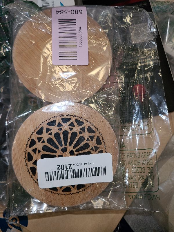 Photo 1 of 1 Set Clay Disc for Essential Oil, Aroma Stone Passive Diffuser, Diffuser Stone Passive Essential Oil Diffuser Suitable for Travel Fragrance Companion