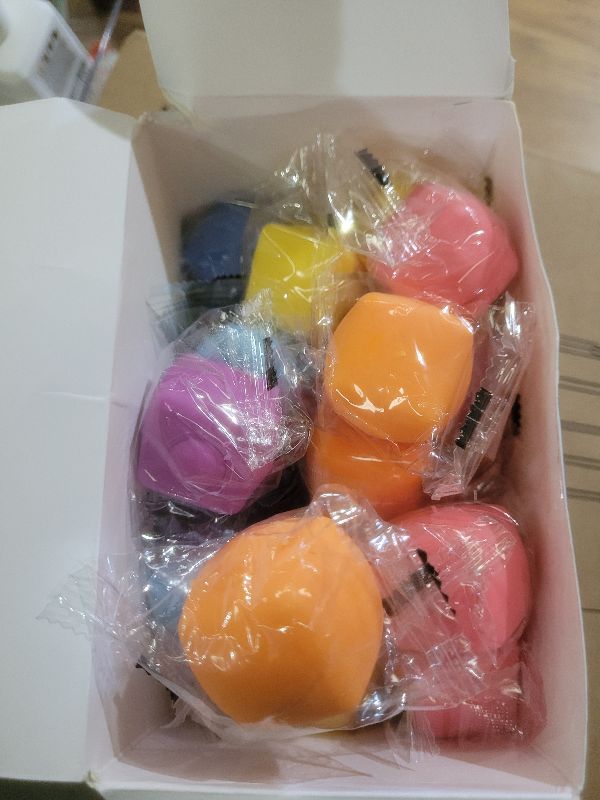 Photo 1 of 24 Pack Slow Rising Stress Cube , Dough Stress Balls Soft Fidget Squishy Toys for Anxiety Relief, Pull Stretch Classroom Prize Party Favors Toys for Kids
