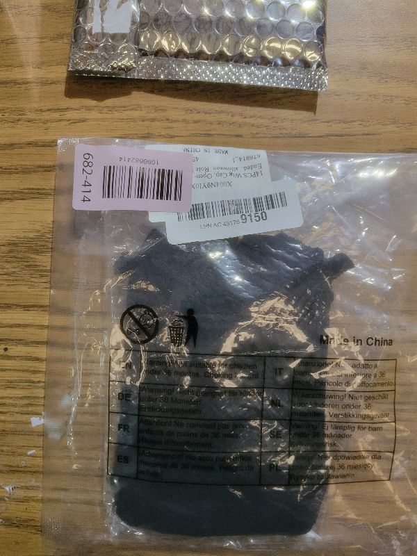 Photo 1 of 14PCS Wig Cap, Open-Ended Mesh Net Wig Caps for Men and Women, Non-Slip Hair Mesh Net, Suitable for Halloween, Role Playing ?Black?