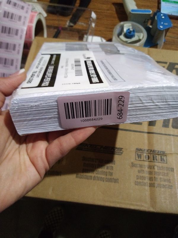 Photo 1 of 100 Tax 1099 Envelopes Self-Seal For 1099 MISC, 1099-R & DIV - INT, 1095, 1098, Double-Window Security tinded, For Quickbooks or Tax Software - 5 5/8 Inch x 9 Inch, 100 Envelopes