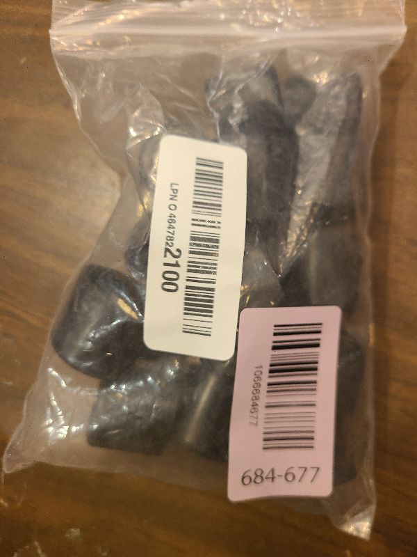 Photo 1 of 16Pcs 1 Inch (25mm) Round Rubber Chair Leg Tips Caps, Chair Table Leg Covers Floor Protectors, Chair Leg End Caps for Furniture, Chair, Table