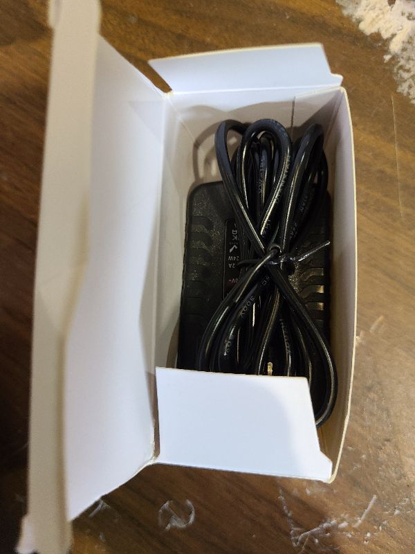 Photo 1 of 12V DC Power Supply 2A Universal AC Adapter, 100-240 50/60Hz to 12 Volts 2Amp Transformer, DC 12V Power Adapter Cord, ?5.5mm x 2.5mm Barrel Plug?
