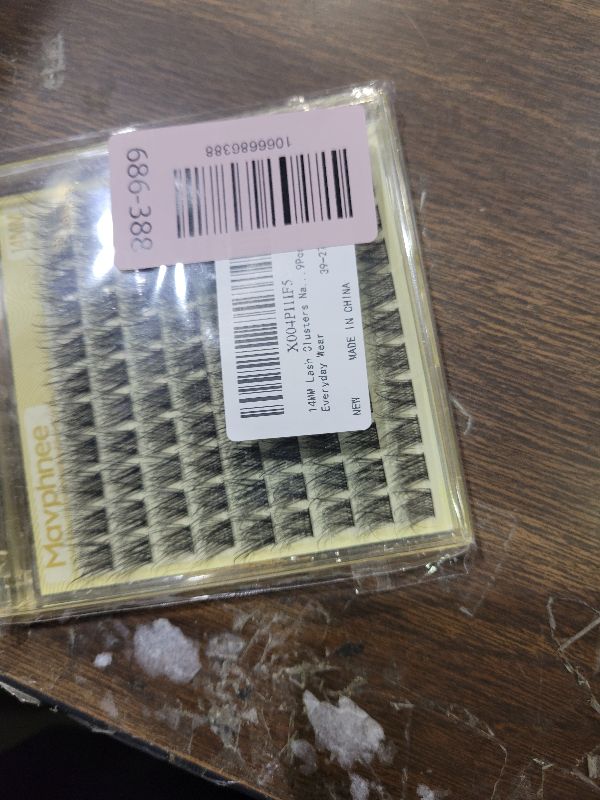 Photo 1 of 14MM Lash Clusters Natural Cluster Eyelash Extensions Wispy Cluster Lashes Extension 5D Fluffing Individual Lashes Whispy Eyelash Clusters 99Pcs for Everyday Wear