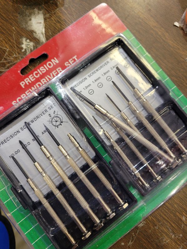 Photo 1 of 11PCS Mini Precision Screwdriver Set, Small Screwdriver Set for Electronics, Toys, Computer, Watch Repair