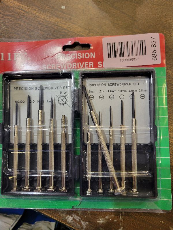 Photo 1 of 11PCS Mini Precision Screwdriver Set, Small Screwdriver Set for Electronics, Toys, Computer, Watch Repair