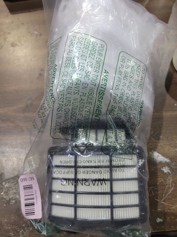 Photo 1 of 2 + 4 Pack Filters for Shark Vacuum Navigator Lift Away Filter Replacement ZU503AMZ NV350 NV351 NV352 NV355 NV356E NV357 NV360 NV370 UV440 UV540, Parts XFF350 XHF350