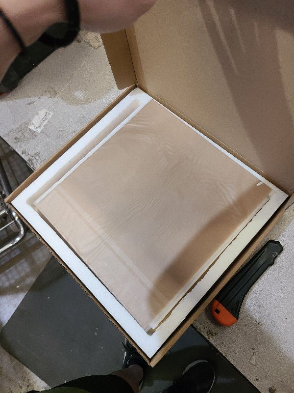 Photo 1 of 10 Inch Small Pizza Stone with Parchment Paper(50 pcs) for Camp Oven 10”x11”x0.5”, Garpernics Rectangular Cordierite Baking & Grilling Stone for Grills and Air Fryers Fit for Coleman Camp Oven