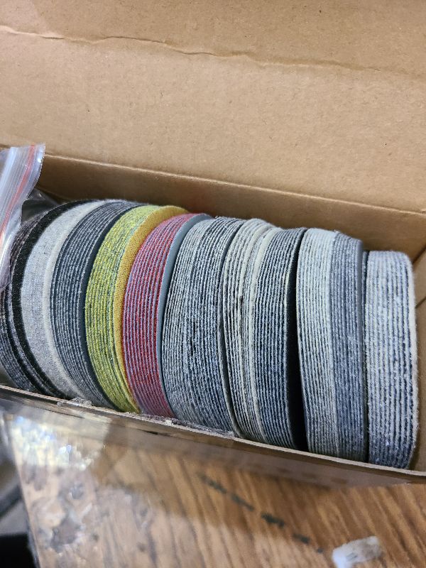 Photo 1 of 133 PCS Sanding Disc Drill Polishing Kit Sanding Attachment, 3 Inch Wet Dry Headlight Restoration Kit, Hook and Loop Sandpaper Buffing Pads with Rotary Tools for Car Wood Metal Glass Resin Expoxy