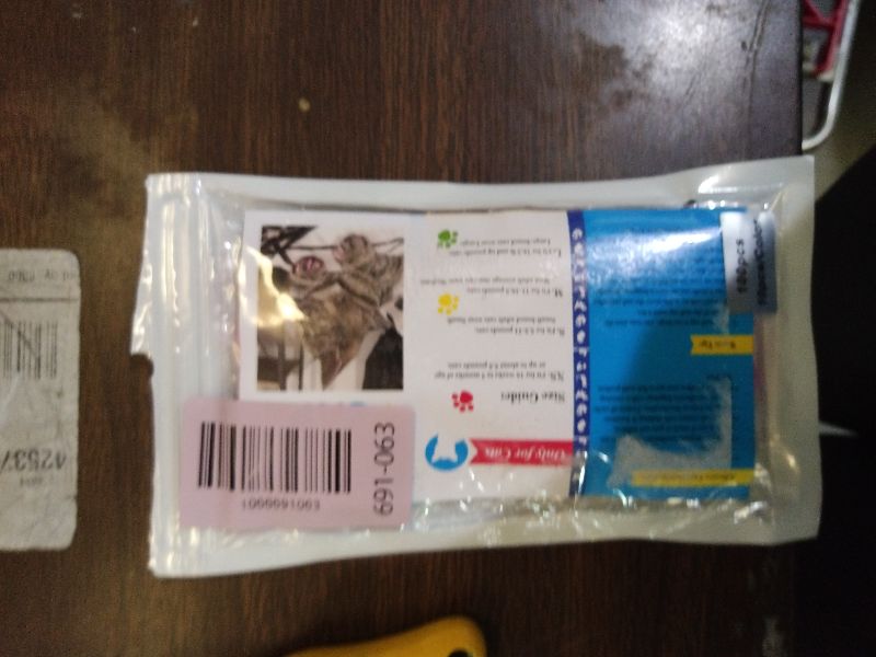 Photo 1 of 100pcs (10 Colors) Cat Nail Caps, Cat Claw Caps with Adhesive Glue and Applicators (M)
